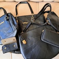 Комплект дамски чанти 6 части, еко кожа, снимка 1 - Чанти - 41933299