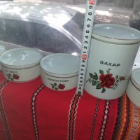 Български порцелан буркани за подправки, снимка 3 - Антикварни и старинни предмети - 42001715