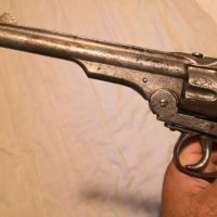 Револвер Смит с дълга цев. Колекционерско оръжие, снимка 10 - Антикварни и старинни предмети - 38815473