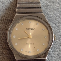 Марков дамски часовник SEIKO QUARTZ много красив стилен дизайн - 76055, снимка 1 - Дамски - 36235937