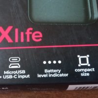 maXlife Travel Battery 5000 mAh power bank USB-C, micro USB , снимка 3 - Външни батерии - 38952858