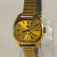 1960's Швейцарски Дамски Позлатен Часовник LANCO, снимка 3 - Антикварни и старинни предмети - 44766322