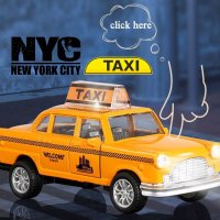 New York City Classic Taxi Cab - Мащаб 1:36, снимка 1 - Колекции - 39890252