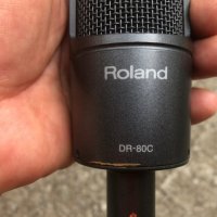 професионален студиен микрофон "Roland DR-80C" - MADE IN JAPAN, снимка 3 - Микрофони - 41225504