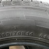 165/70R14 dot2018 7мм грайфер-№412, снимка 5 - Гуми и джанти - 41627811