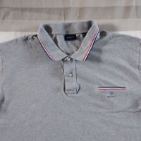 gant polo shirt - страхотна мъжка тениска 3ХЛ , снимка 4 - Тениски - 41499450