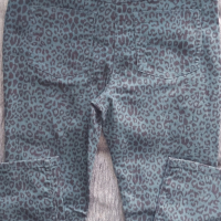 "Franco Callegari" еластични дънки в леопардов принт / голям размер , снимка 5 - Дънки - 44921611