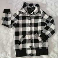 H&M страхотно вълнено палто като ново, снимка 1 - Детски якета и елеци - 34226750