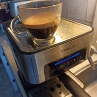 Кафемашина Финлукс с ръкохватка с крема диск, работи отлично и прави хубаво кафе с каймак , снимка 2 - Кафемашини - 40556811