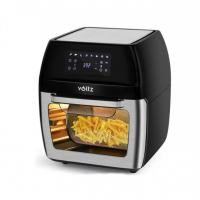 ✨Фритюрник-фурна без мазнина Air Fryer Voltz V51980J, 1700W, 12 литра, 8 програми, Таймер, снимка 3 - Фритюрници - 36368368