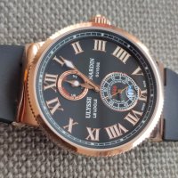 Мъжки луксозен часовник Ulysse Nardin Le Locle Suisse Marine Chronometer , снимка 3 - Мъжки - 44225144