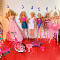 Кукли Барби + подарък, снимка 1 - Кукли - 44674025
