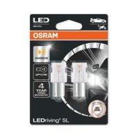 OSRAM PY21W 12V BAU15s LED 2бр комплект, снимка 1 - Аксесоари и консумативи - 42649497