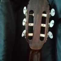 Класическа стара китара 4/4,1960 г. Масив смърч и розово дърво. . , снимка 12 - Китари - 44775655