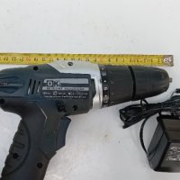 Акумулаторен винтовер номер 14. OK AK18-2MX 18V. 1300mAh. Max Ф10мм. 0-550 обор/мин. Внос от Германи, снимка 5 - Винтоверти - 41082601