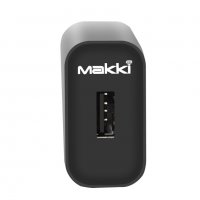Зарядно за телефон, таблет и др. Един USB QC3.0 изход 18W Makki QC18W Без кабел Черно, снимка 3 - Друга електроника - 35794507