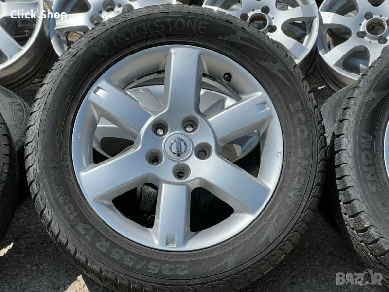 5х114.3 17 Джанти Nissan Dacia Renault 5x114.3 Рено Нисан Дачия, снимка 1