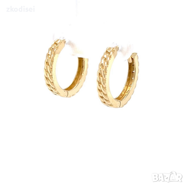 Златни обеци 2,96гр. 14кр. проба:585 модел:22472-1, снимка 1