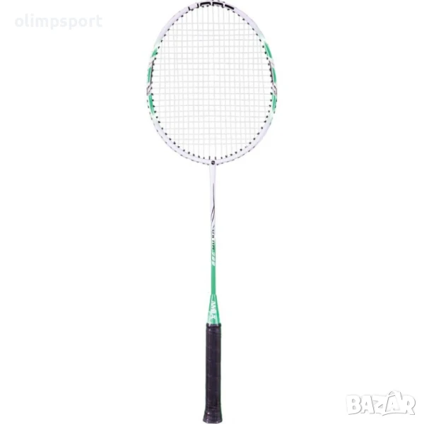 Ракета за бадминтон AMILA  Характеристики: Глава: стомана Стъбло: стомана Тегло: 115 г Дължина: 660 , снимка 1