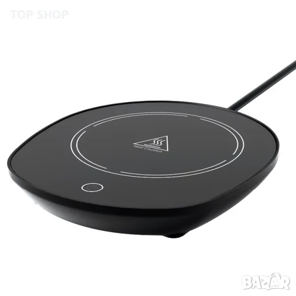 Гравитационно-Индукционен Нагревател за чаши,кафе/чай/Автоматично включване/изключване,черен, снимка 1