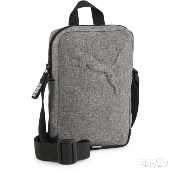 Чанта през рамо Puma, DuraBase, 20x14x3 см, Унисекс, 3D лого, Сива, снимка 1