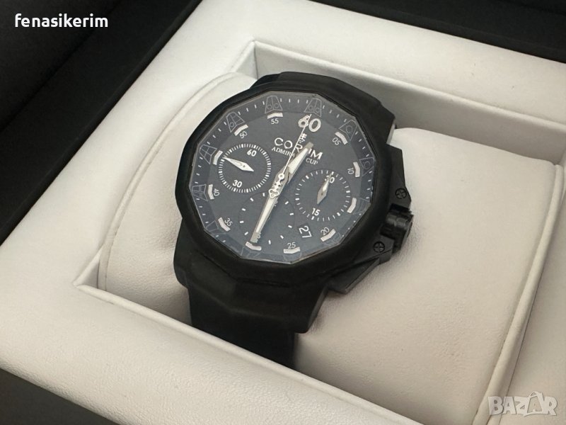 CORUM Admiral's Cup Challenger 44 Chrono Rubber - 100% Original, снимка 1