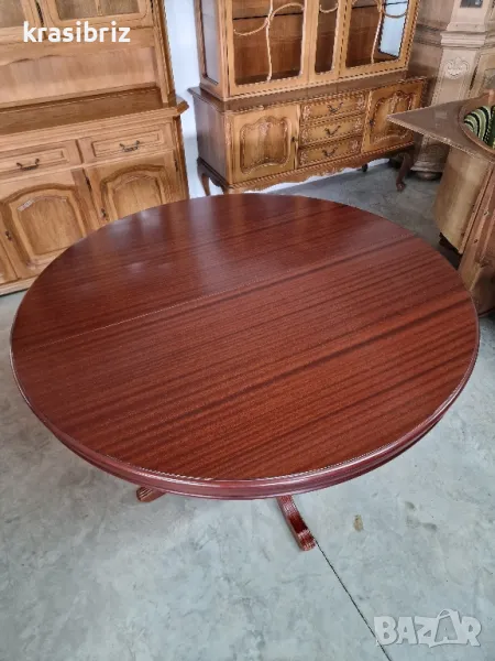 К-т Масивна Трапезна Разтегателна Маса+6 бр.Стола-внос от Германия! , снимка 1