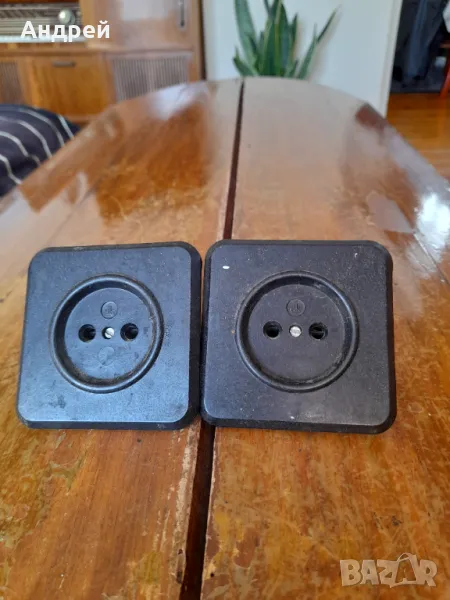 Стар електрически контакт,контакти #18, снимка 1