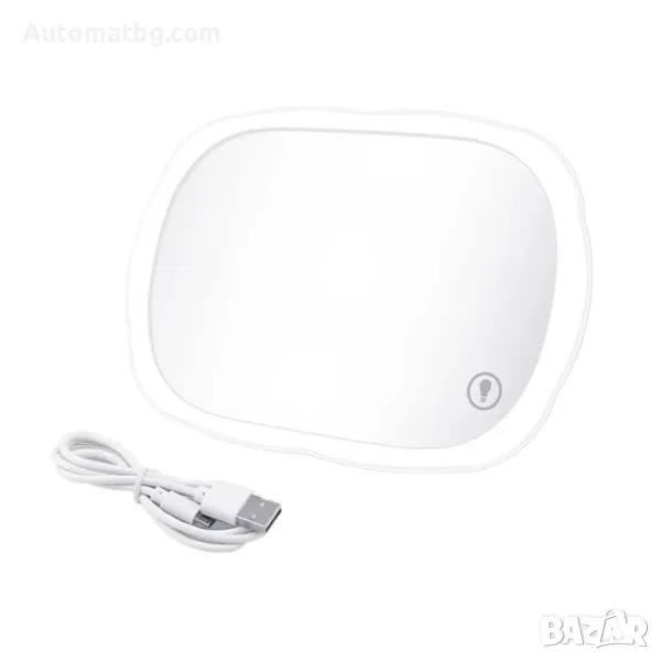 Led Огледало Automat, За сенник, USB, 18,4x12,2x3,6см , снимка 1