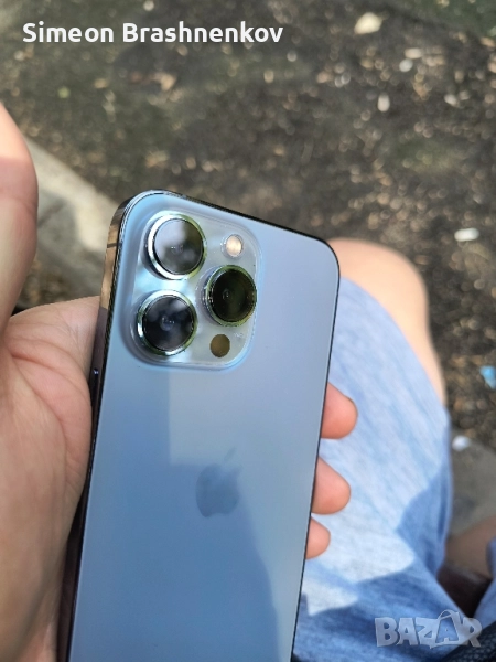 Apple iPhone 13 Pro 128gb, капацитет на батерията 100%, снимка 1