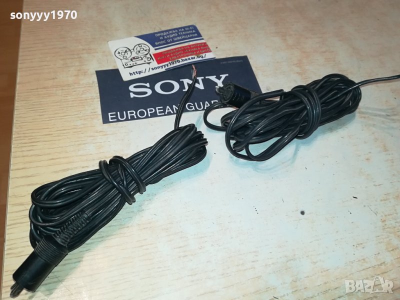 UNITRA-2БР КАБЕЛИ ЗА КОЛОНИ 2Х4 МЕТРА 2806230737, снимка 1