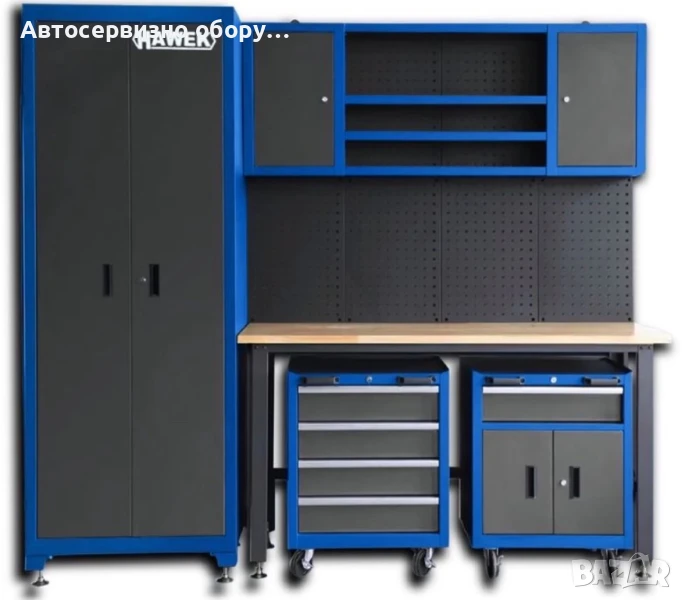 Шкаф-Сервизна Количка за инструменти метални, снимка 1