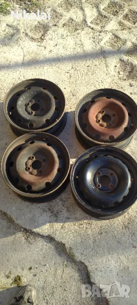 4бр джанти за Рено и Дачия 5,5J R14 4x100 ET42 с отвор 60мм, снимка 1