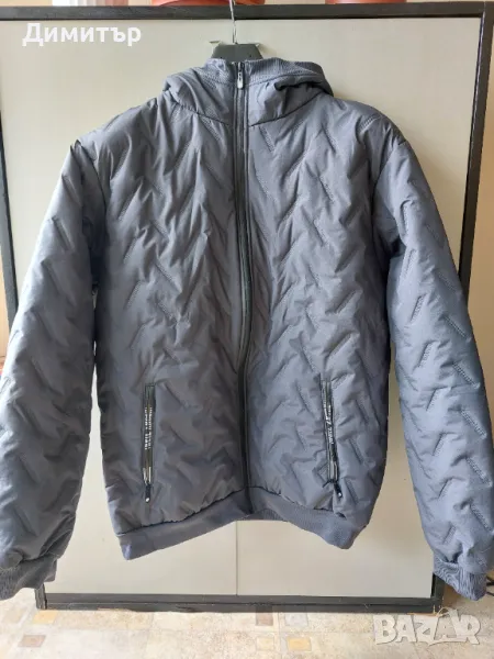 Ново мъжко яке сив цвят, снимка 1