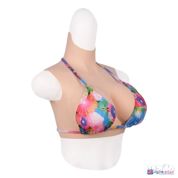 Силиконов бюст, гърди, цици, за жени, мъже, шимейл, транссексуални, косплей, кросдресъри, снимка 1