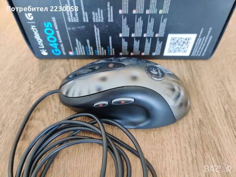 Ретро мишка Logitech MX 518 [Обновена], снимка 1