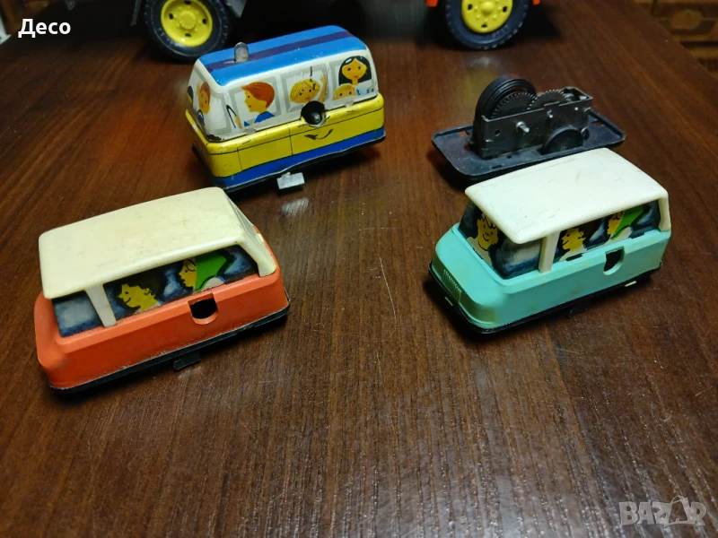 Стари руски играчки автобусчета., снимка 1