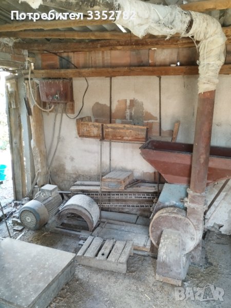 Фуражомелка,циклон,сита и мотор 22kw 22kw, снимка 1