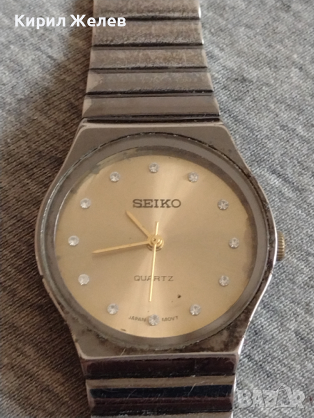 Марков дамски часовник SEIKO QUARTZ много красив стилен дизайн - 76055, снимка 1