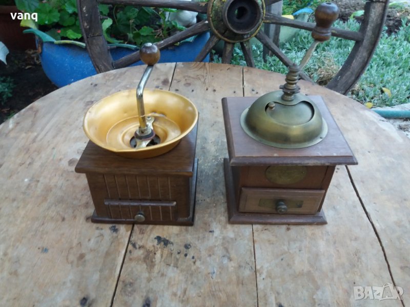 Дървена мелничка за кафе, снимка 1