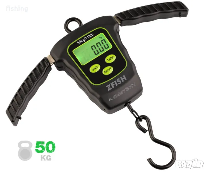 Zfish Heavy Duty Scale 50kg дигитален кантар, снимка 1