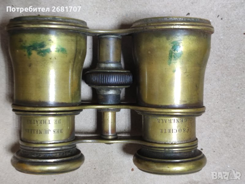 Стар военен бинокъл , снимка 1