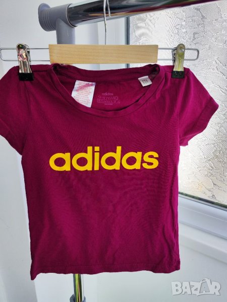 Adidas тениска за момиче 9-10год, 140см, снимка 1
