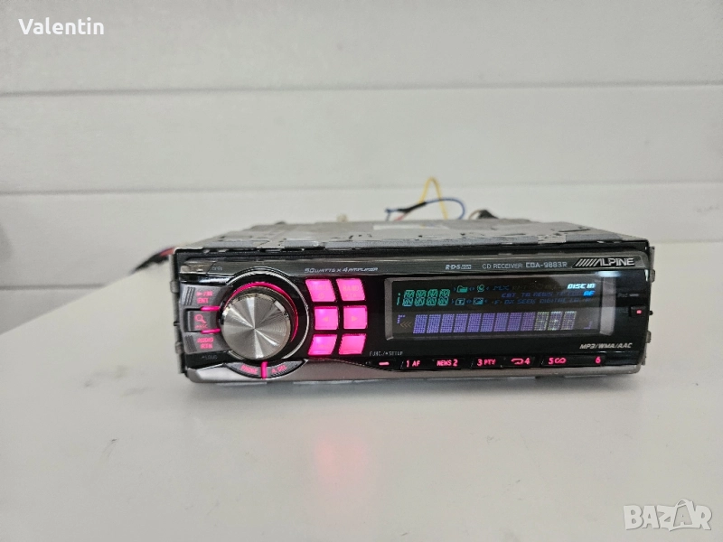 Alpine CDA- 9883R автокасетофон , снимка 1
