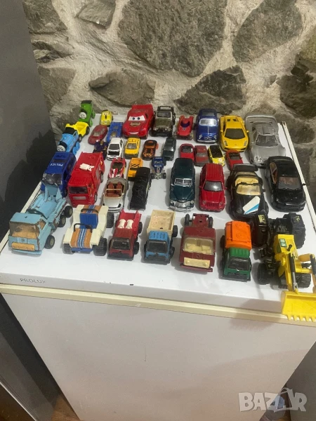  стари СОЦ метални и пластмасови колички , снимка 1