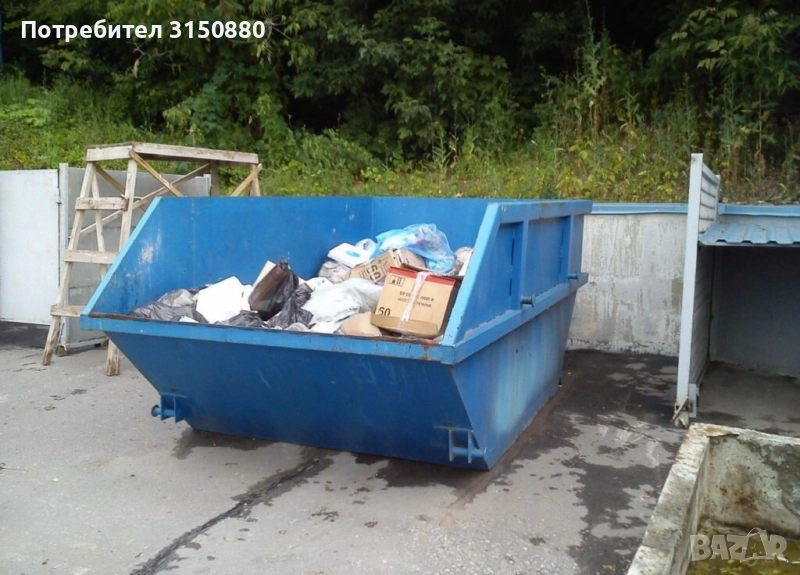 Извозване на строителни и битови отпадъци с контейнери, снимка 1
