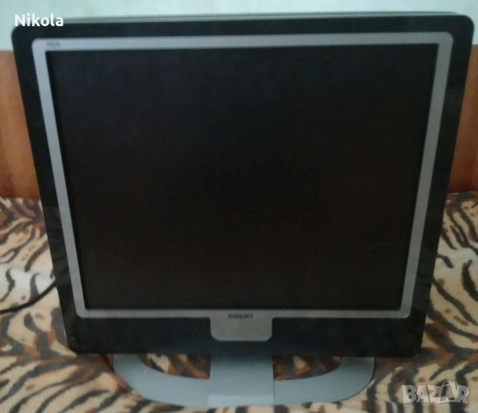 Продавам/Бартер Смарт Монитор PHILIPS 19X7FB/00 с Тъч Бутони, DVI-D, HDCP, VGA и USB !, снимка 1