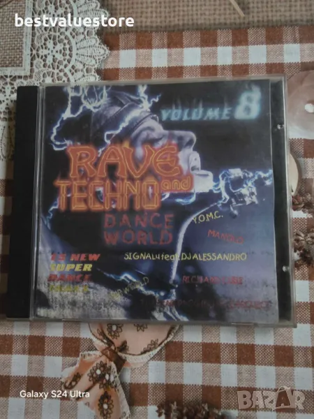 Rave And Techno Dance World Volume 8 CD Компакт Диск, снимка 1