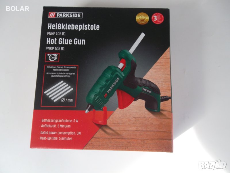 УРЕД ЗА ТОПЛО ЛЕПЕНЕ PARKSIDE, снимка 1