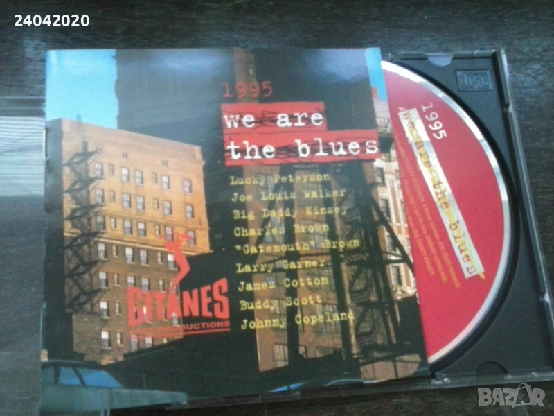 We Are The Blues 1995 compilation оригинален диск, снимка 1